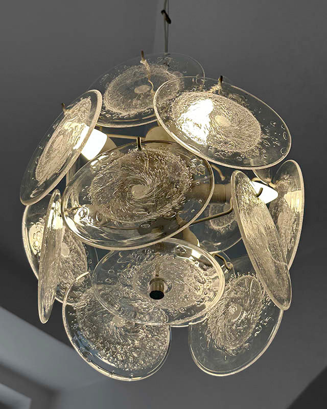MURANO chandelier by Gino Vistosi, 1970's