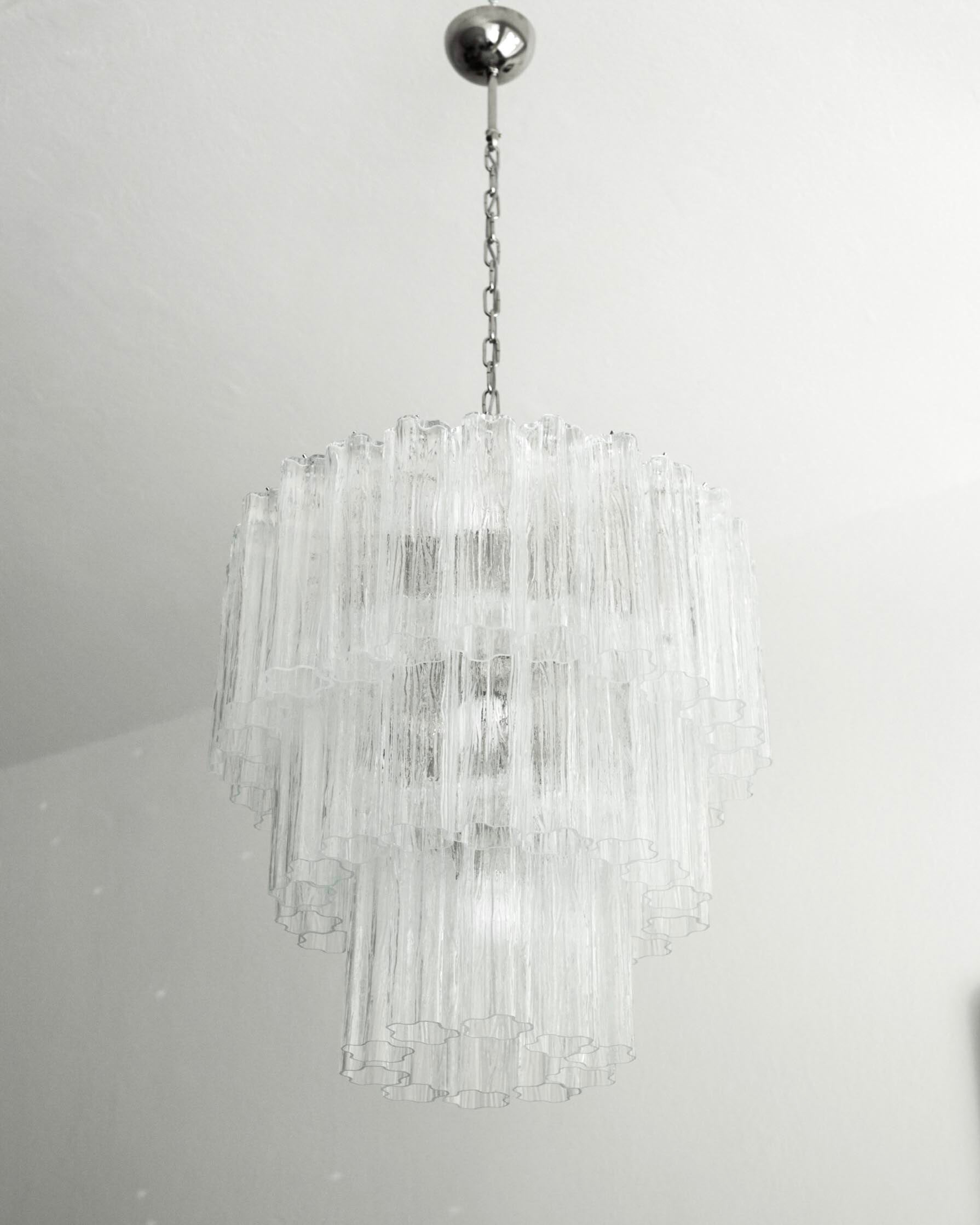 Luster - priehľadné MURANO sklo