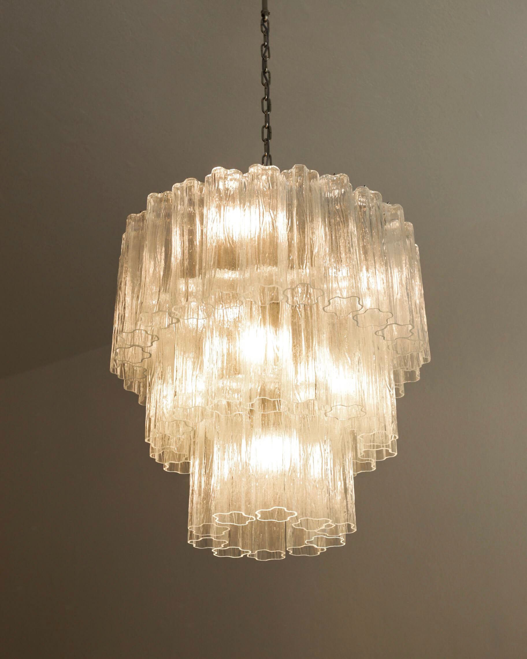 Luster - priehľadné MURANO sklo