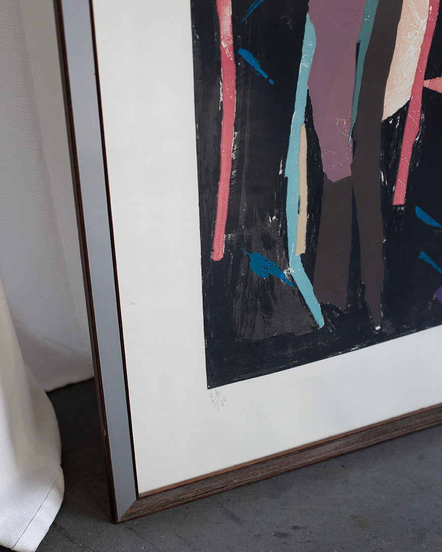 Litografia André LANSKOY, 1970s