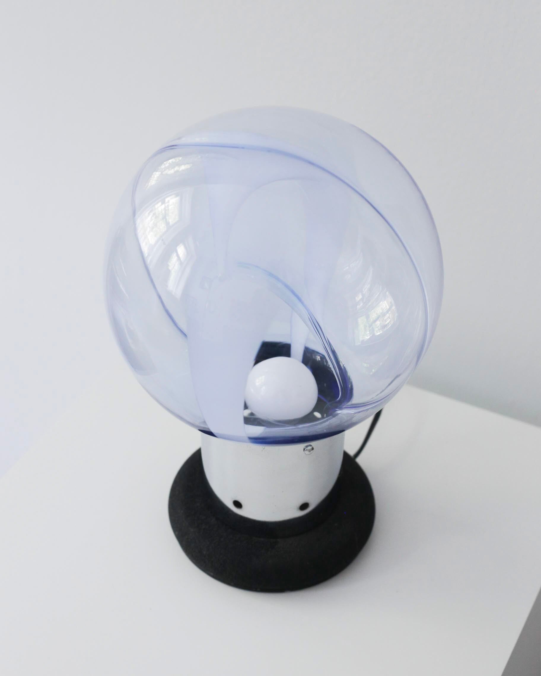 Lampa s modrým Murano sklom, 1970s