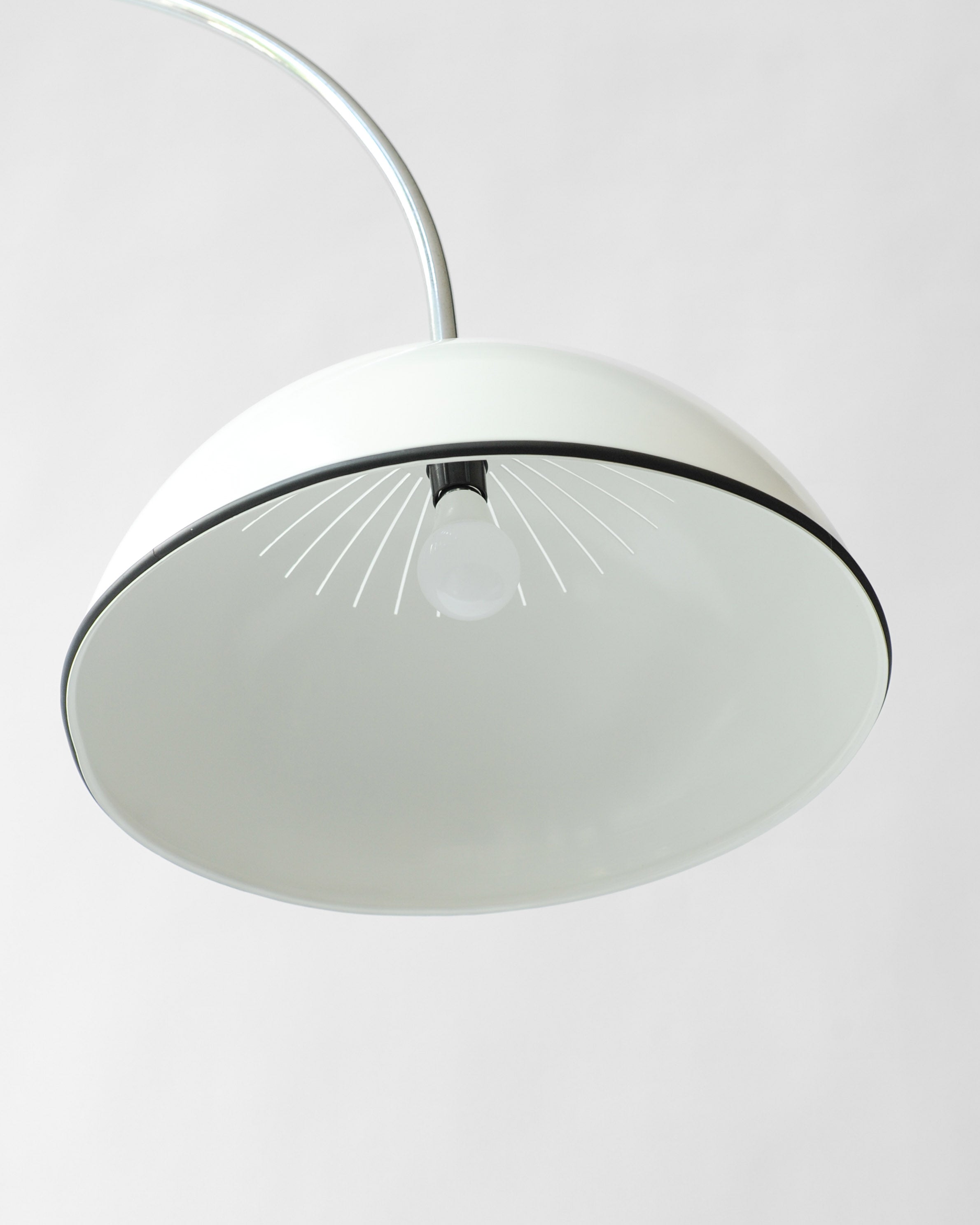 Oblúková podlahová lampa, 1970s