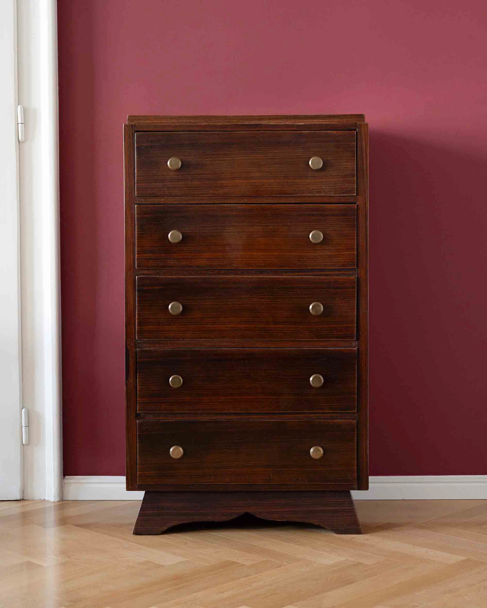 Art-deco zásuvková komoda, 1930s
