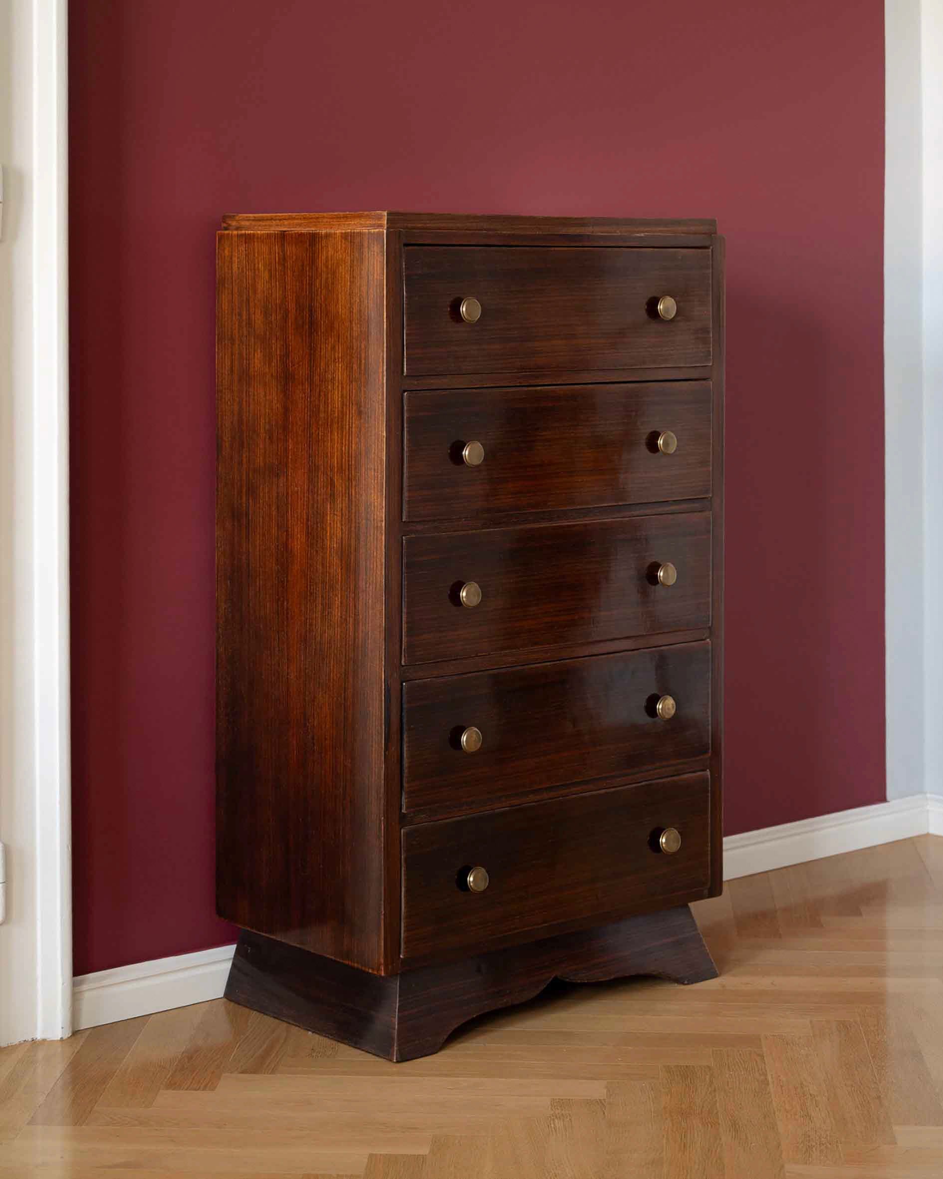 Art-deco zásuvková komoda, 1930s