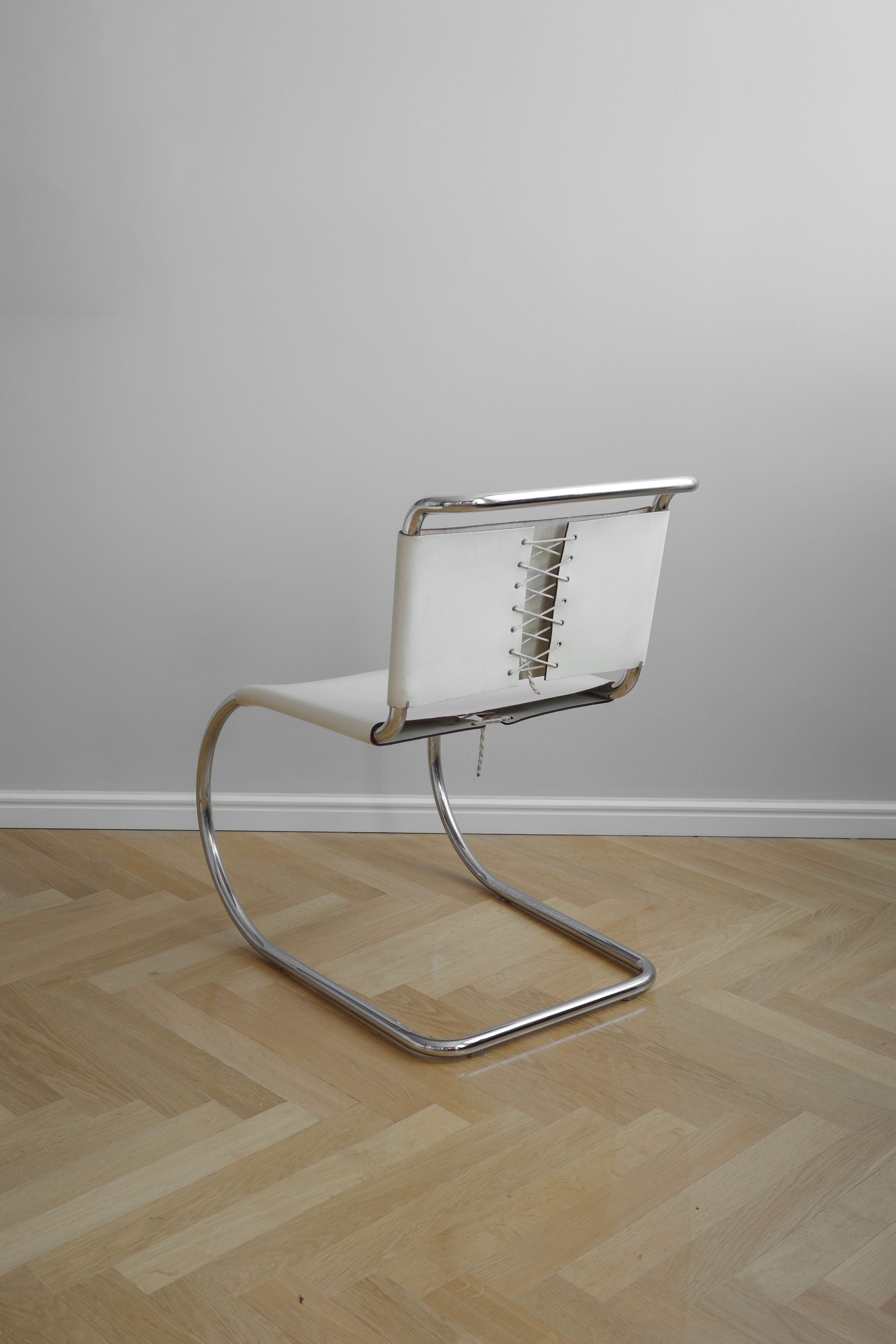 Stoličky MR10 Mies van der Rohe, Knoll 1980s