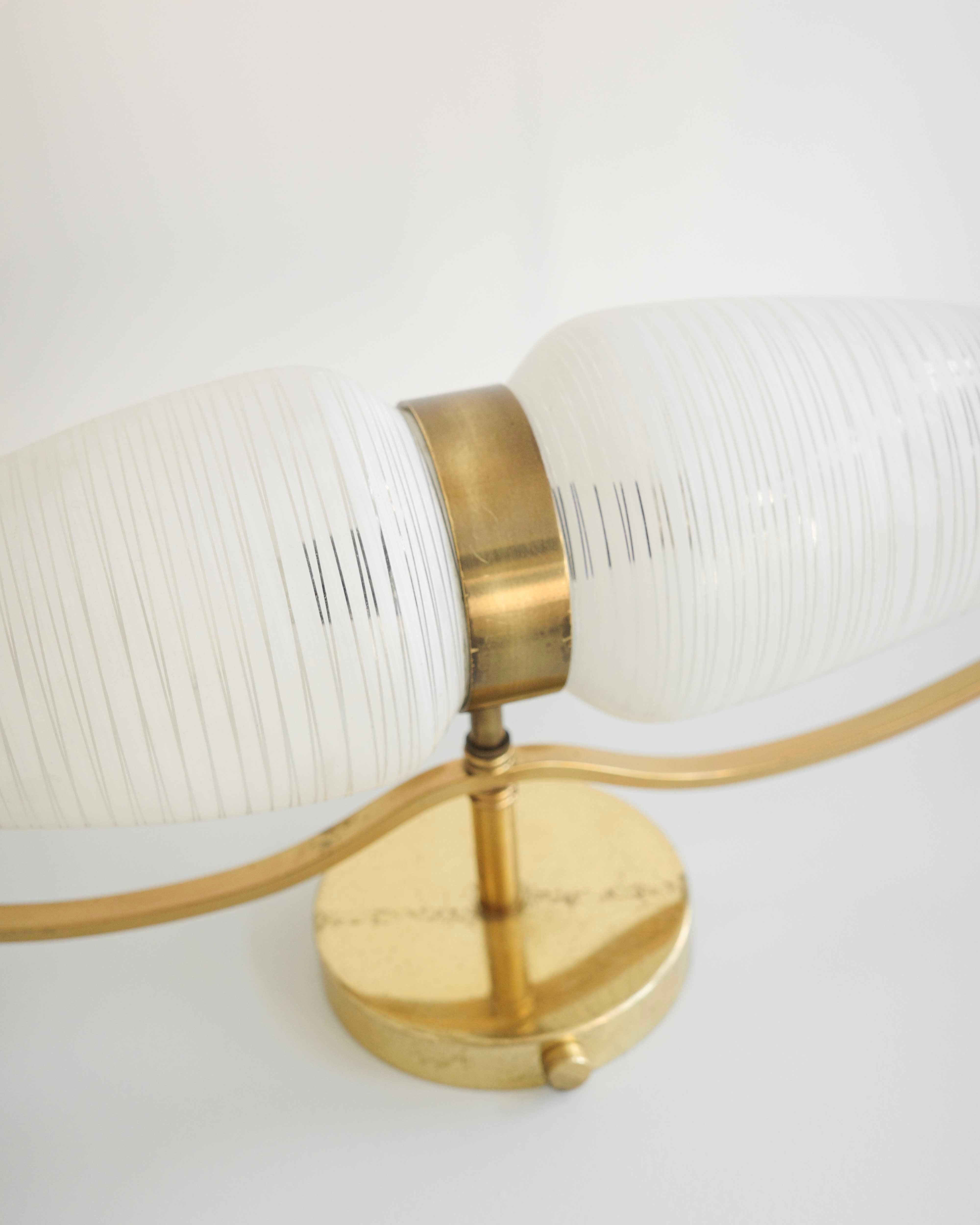 Francúzske mosadzné lampy, 1960s