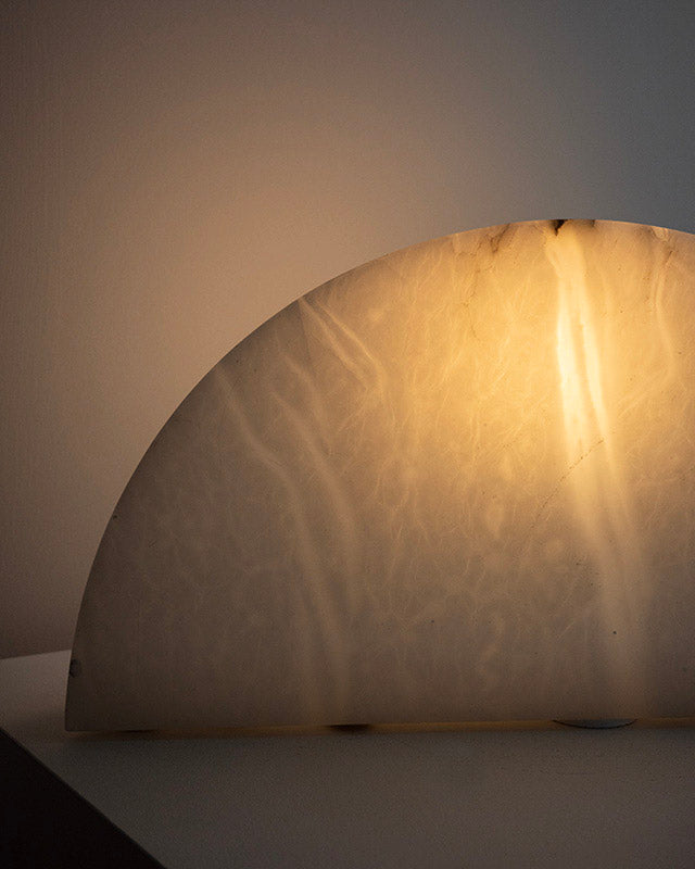 Marble lamp, 1980's