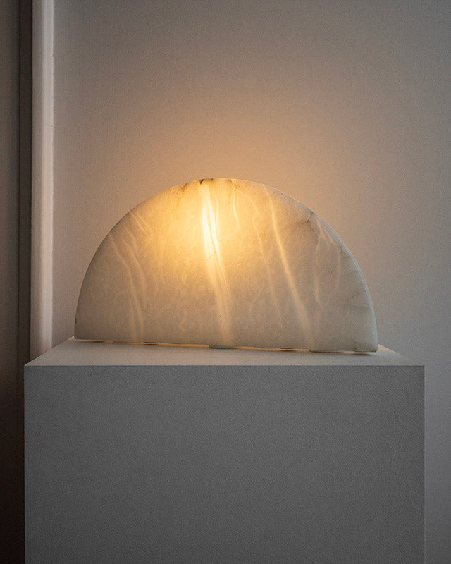 Marble lamp, 1980's