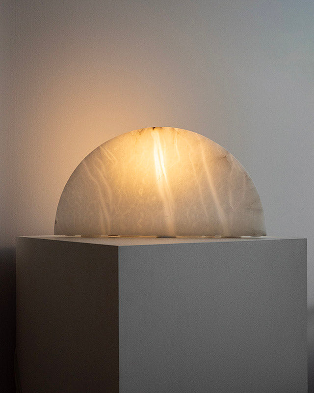 Marble lamp, 1980's