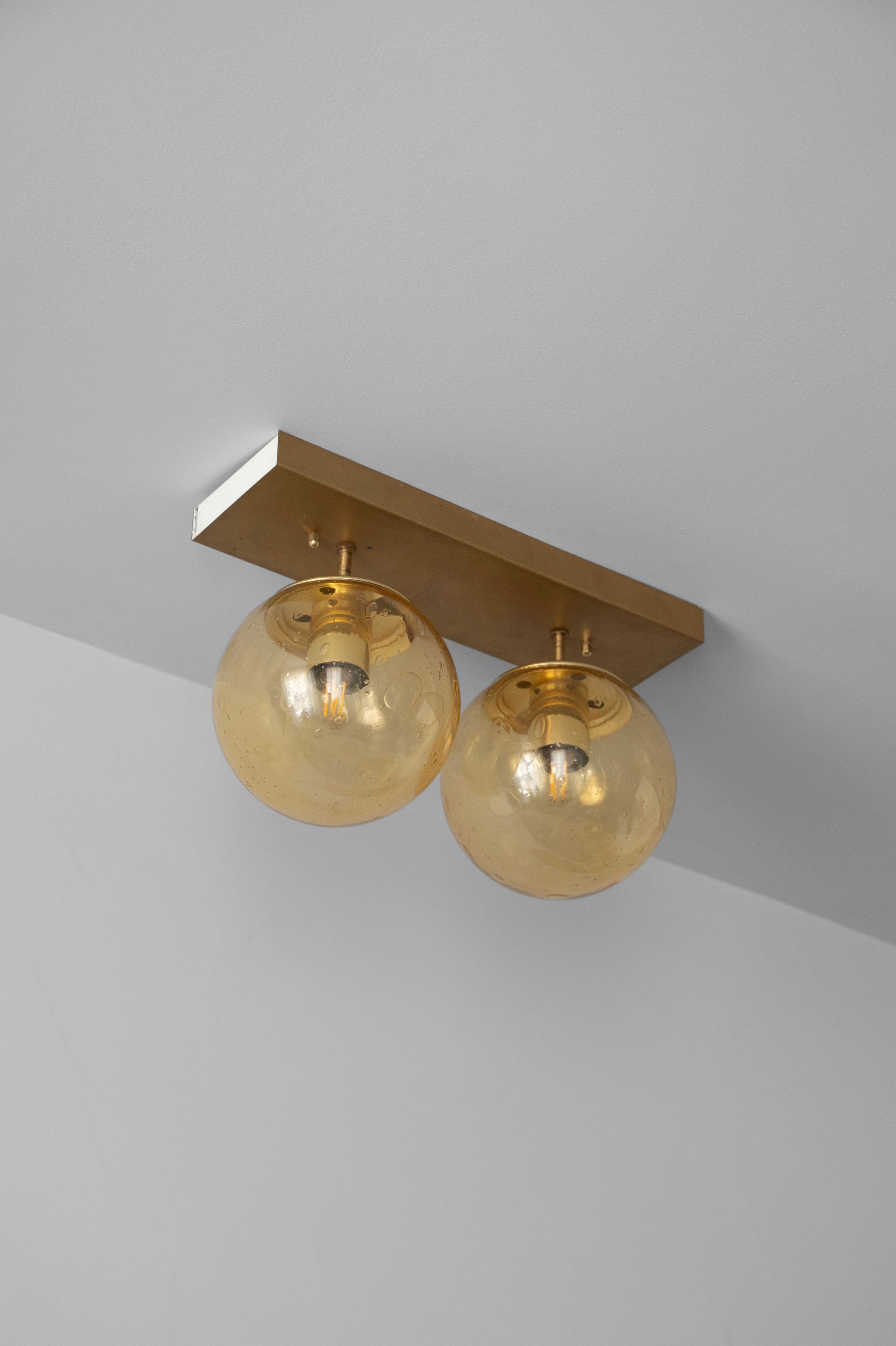 Nástenná lampa, Kamenický Šenov, 1970s