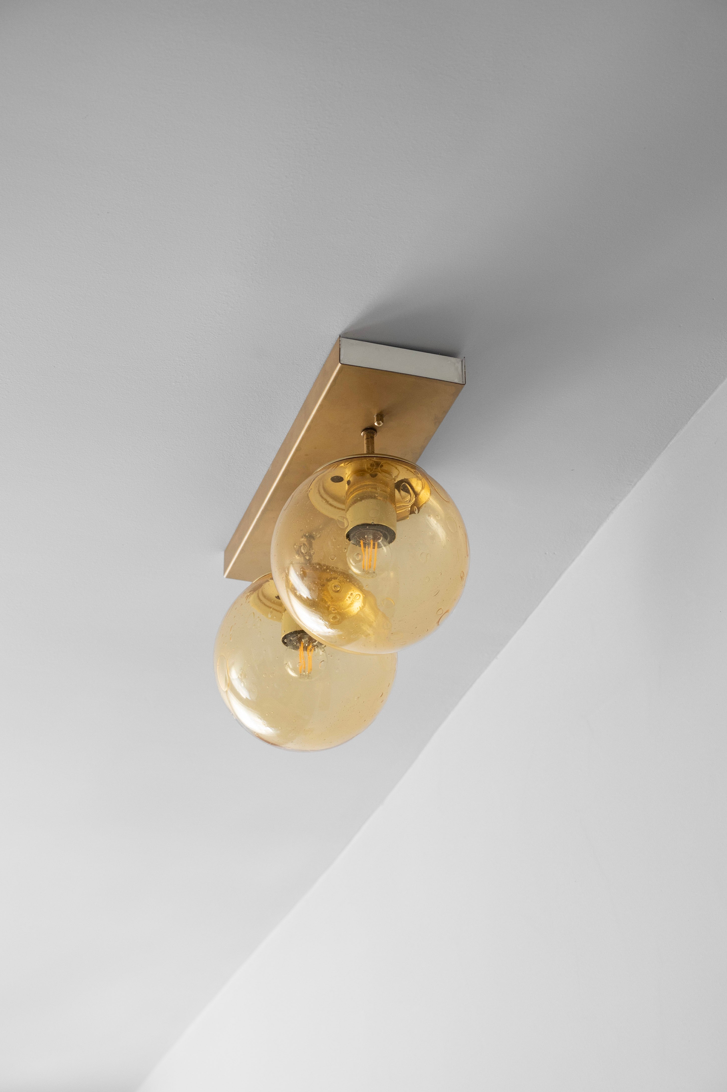 Nástenná lampa, Kamenický Šenov, 1970s