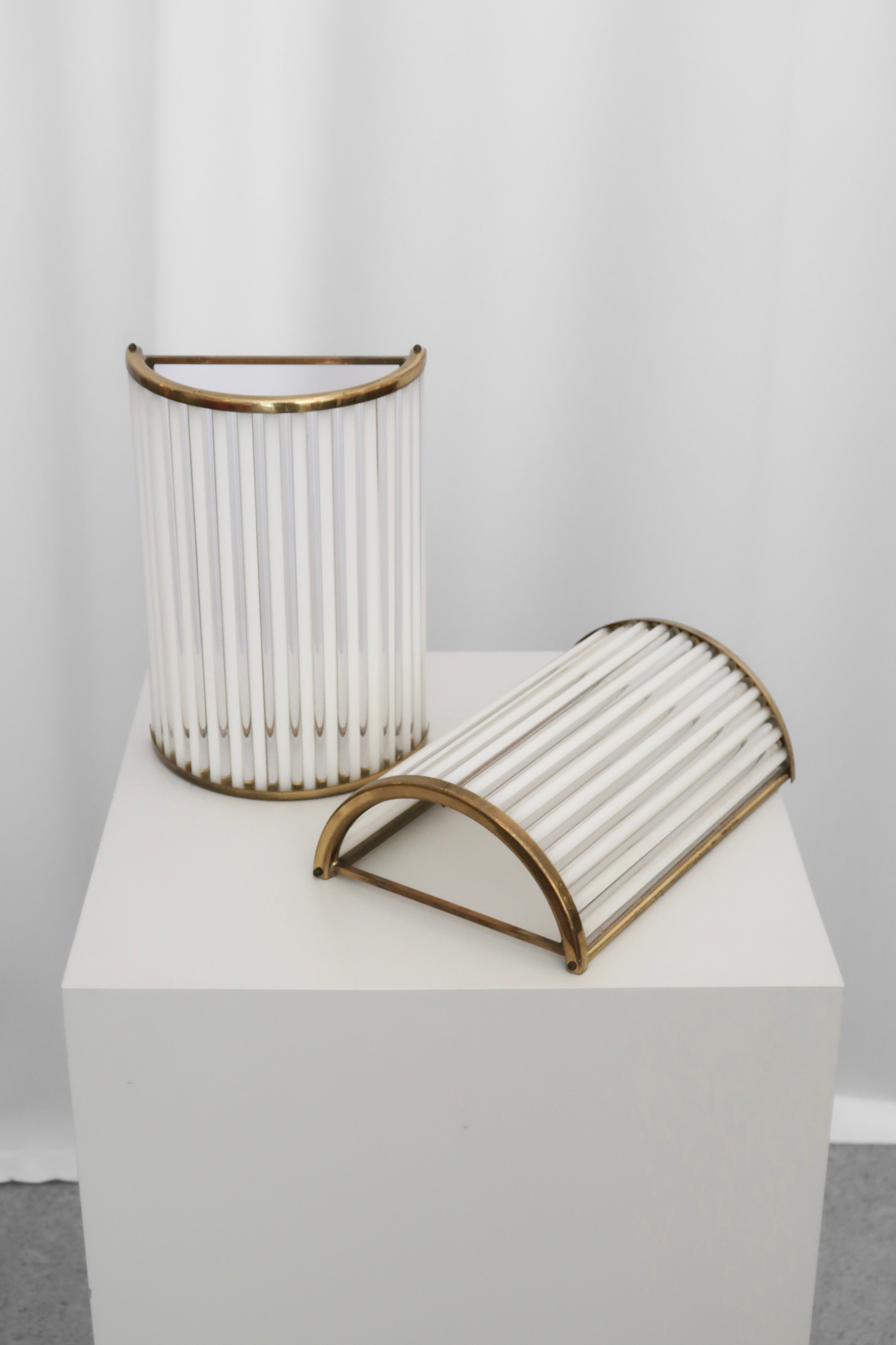 Muránske nástenné lampy v Art Deco štýle, 1940s