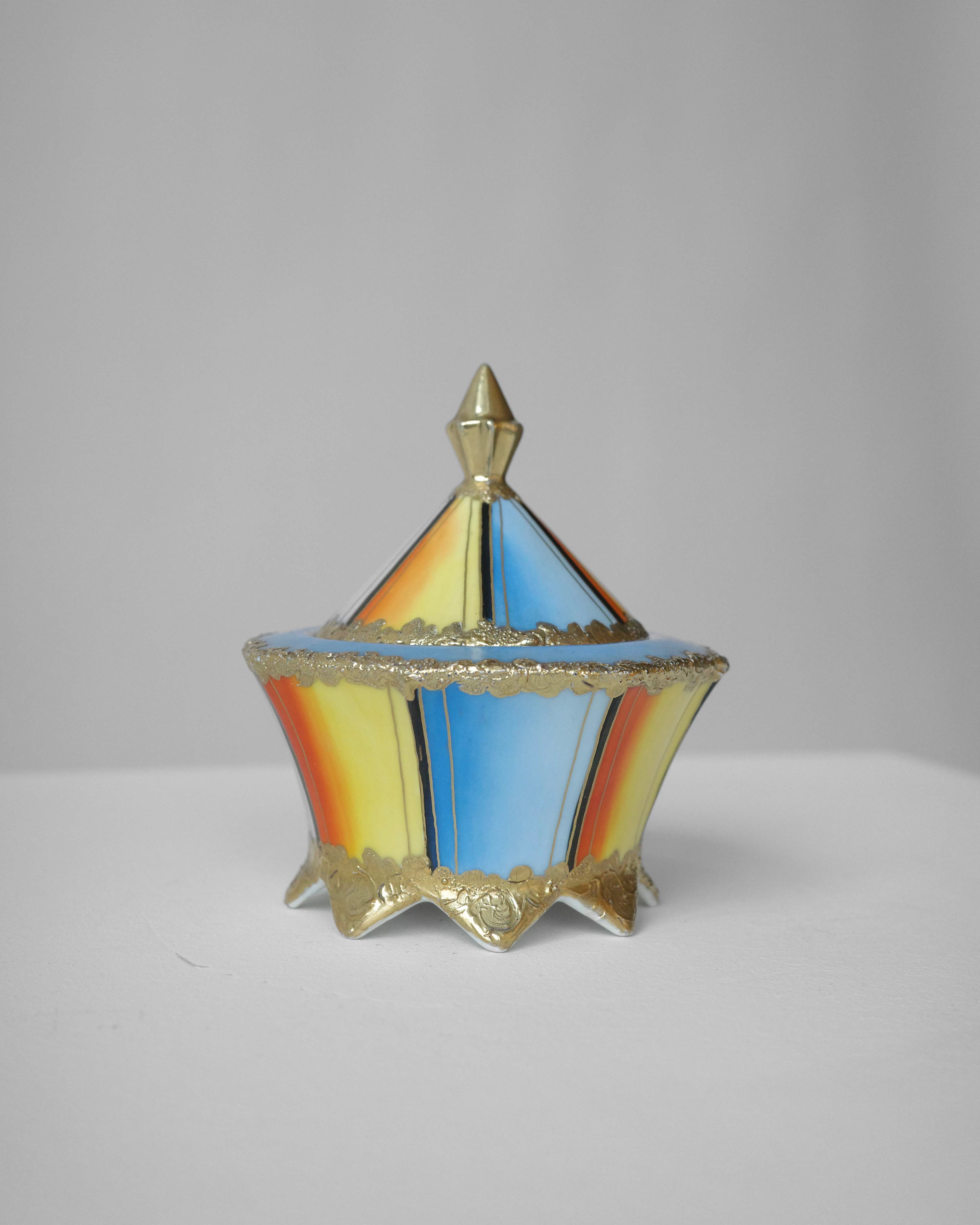 Porcelánová šperkovnica Volkstedt