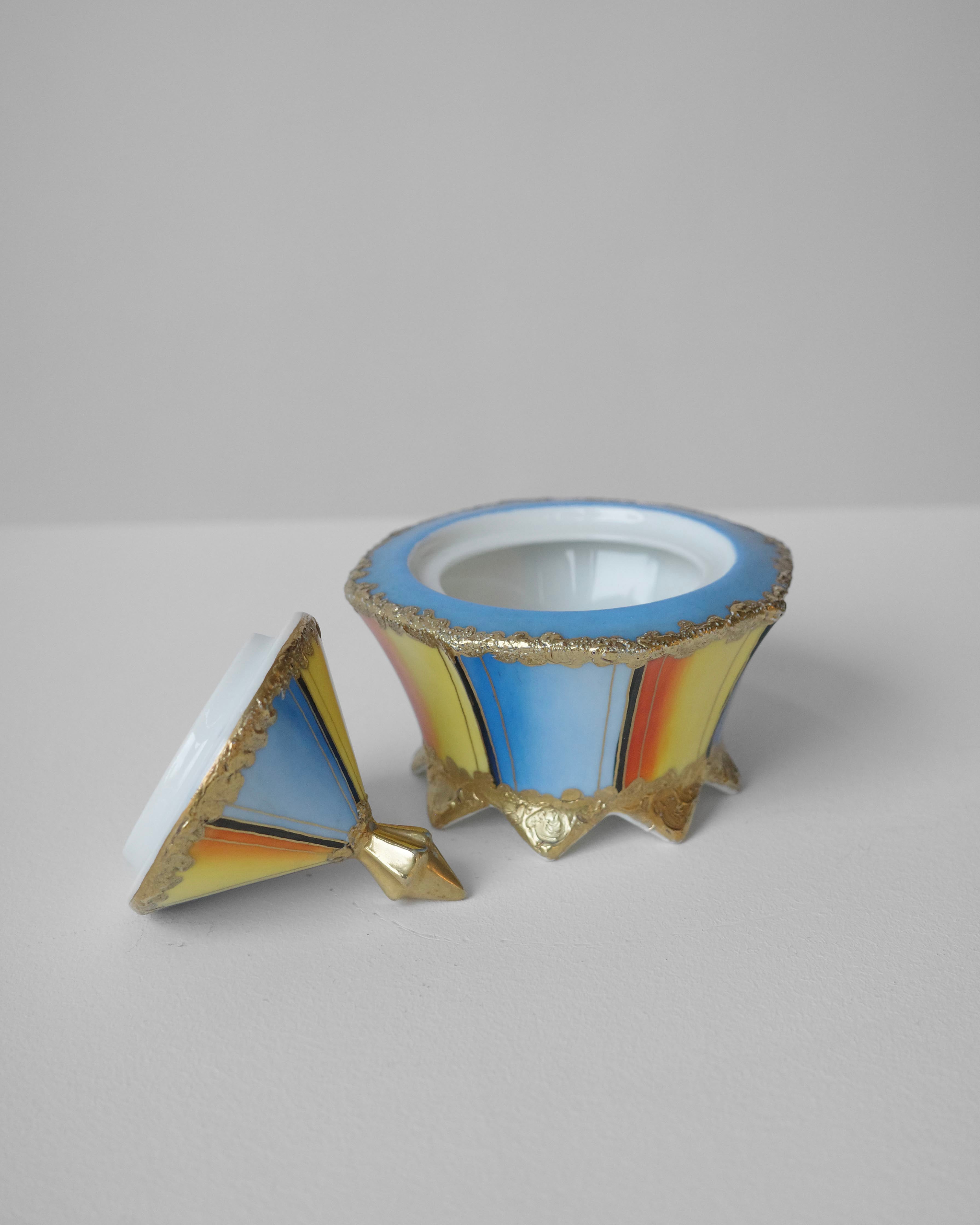 Porcelánová šperkovnica Volkstedt