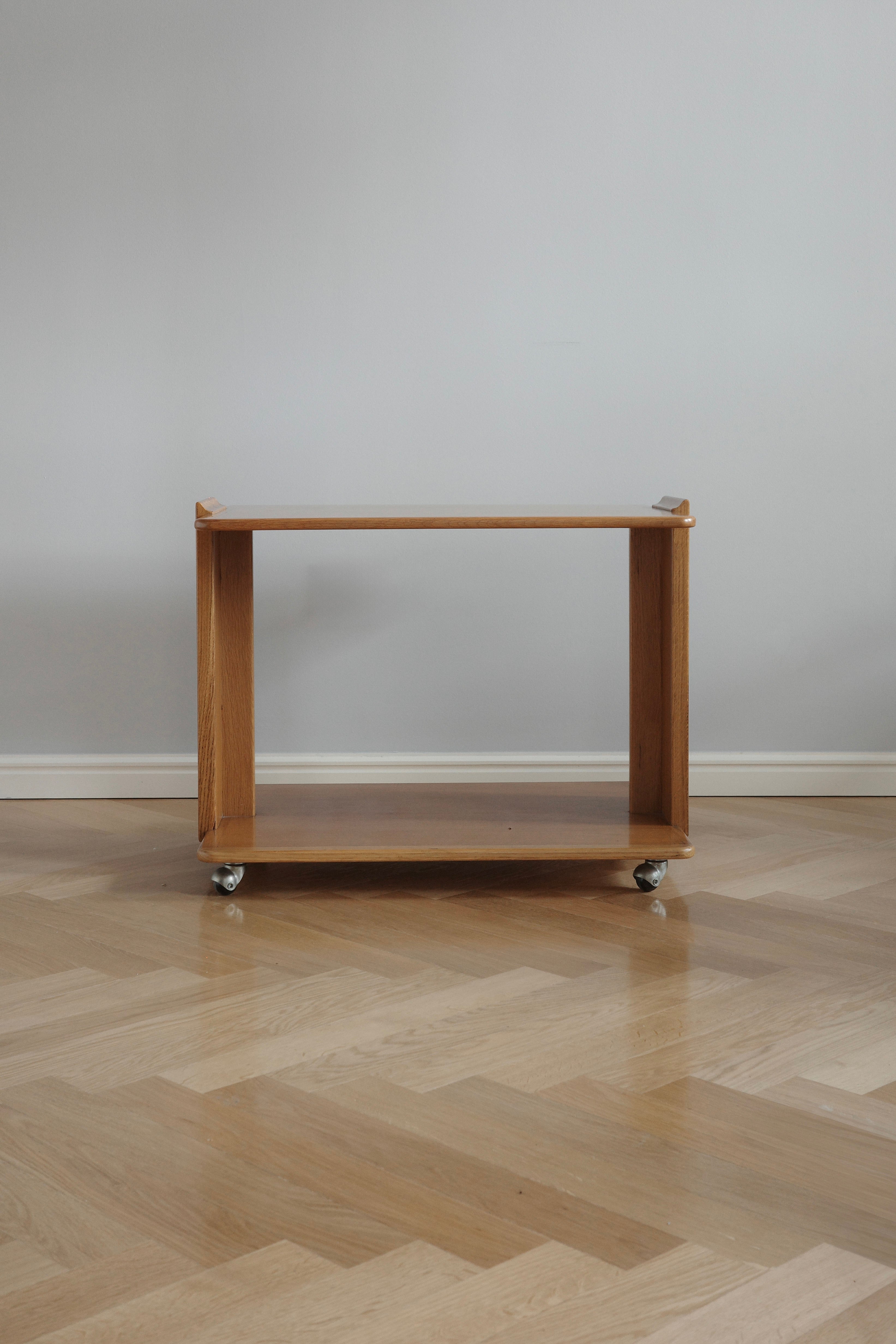 Handy oak cart, 1970's