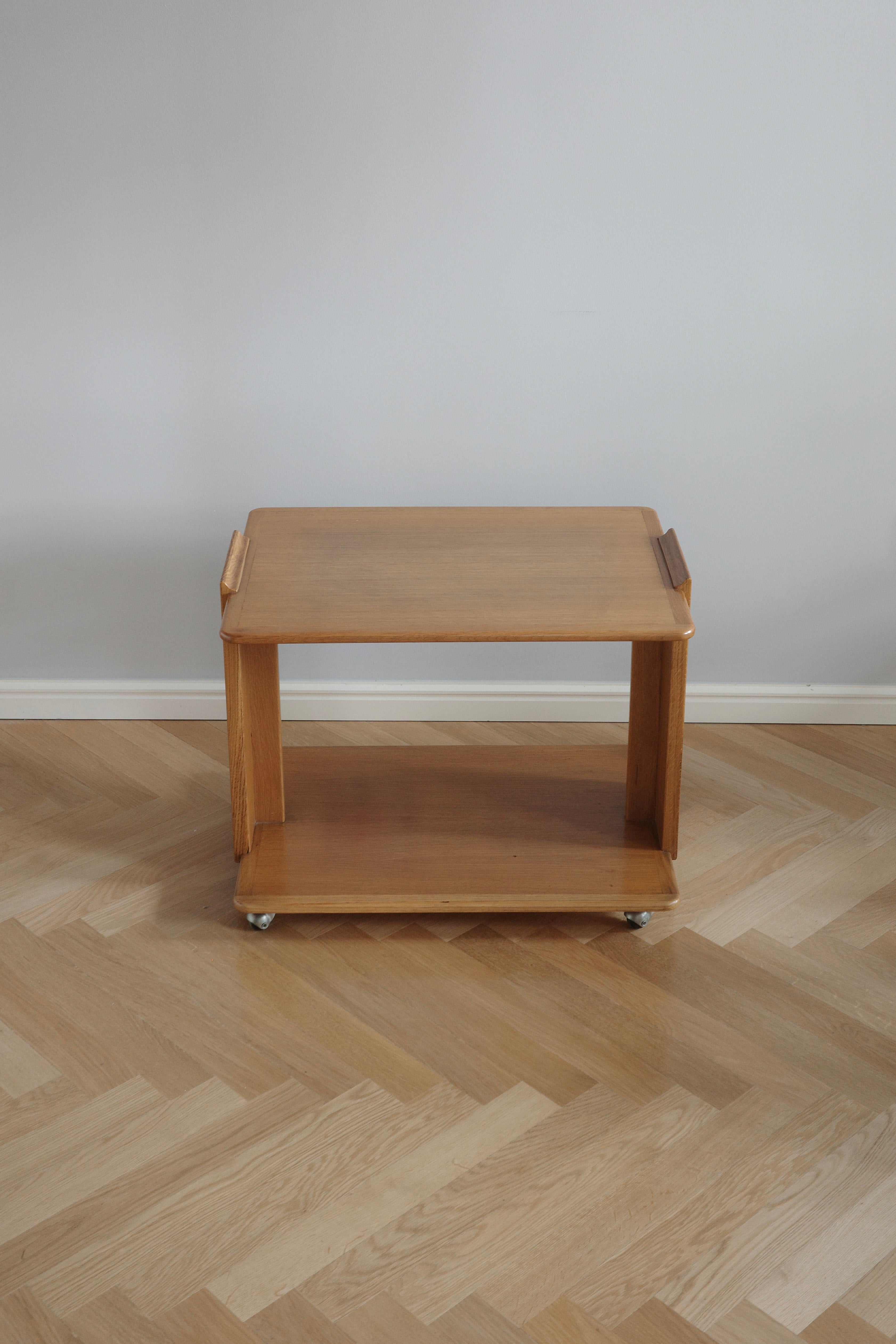 Handy oak cart, 1970's