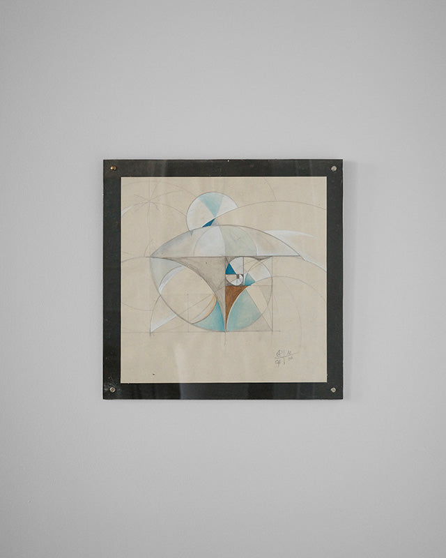 Kresba s geometrickými tvarmi, Taliansko