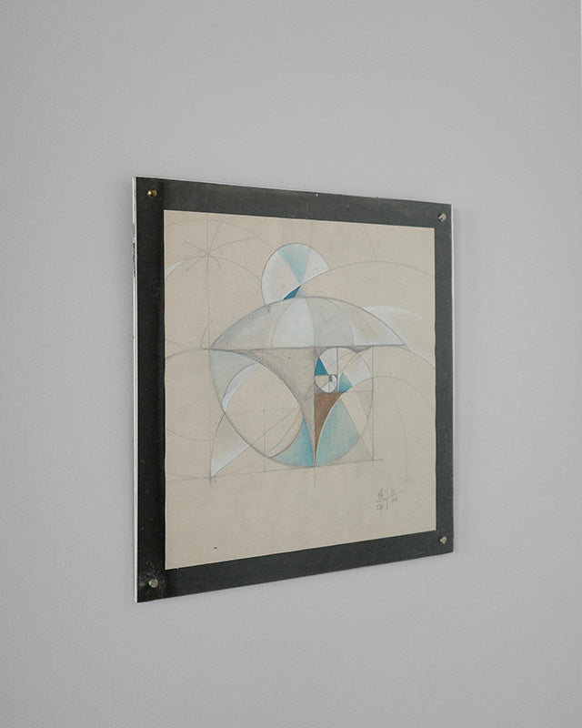 Kresba s geometrickými tvarmi, Taliansko