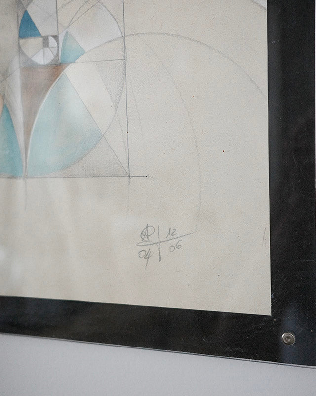 Kresba s geometrickými tvarmi, Taliansko