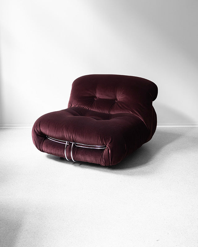 Kreslo Soriana Afra & Tobia Scarpa, Cassina, 1970s