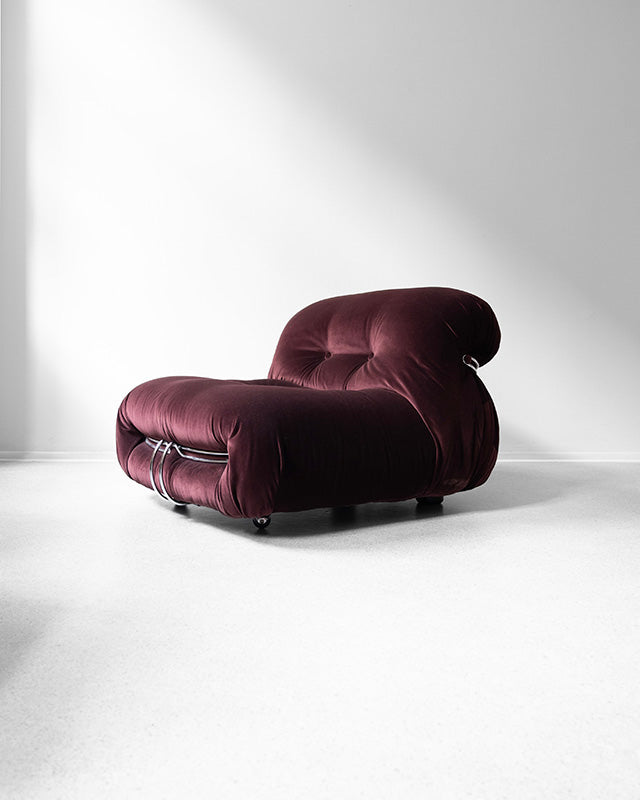 Kreslo Soriana Afra & Tobia Scarpa, Cassina, 1970s