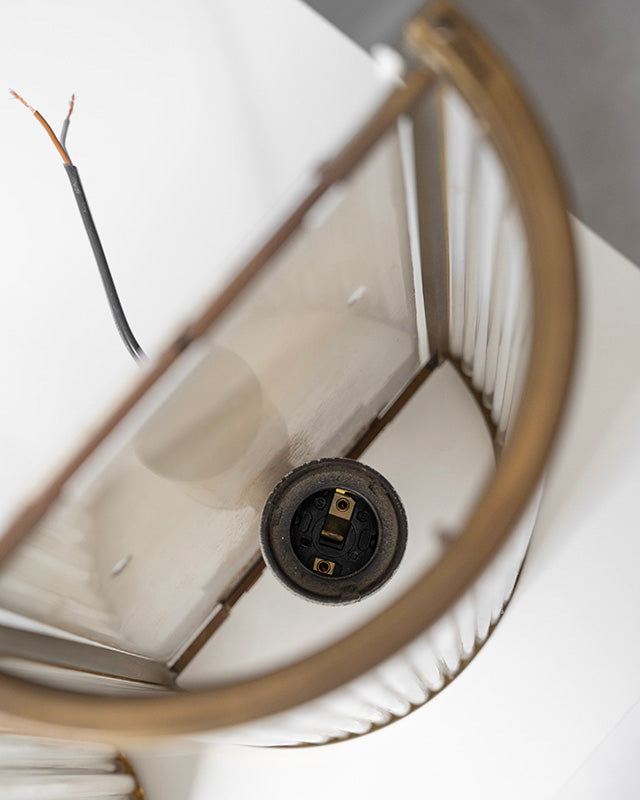 Muránske nástenné lampy v Art Deco štýle, 1940s