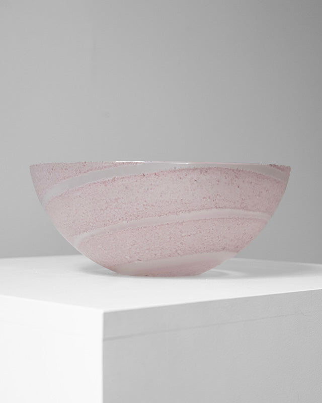 Ružová misa Murano, VeArt, 1980s