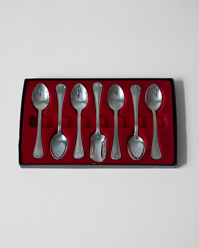 Silver-plated coffee spoons, 1950s
