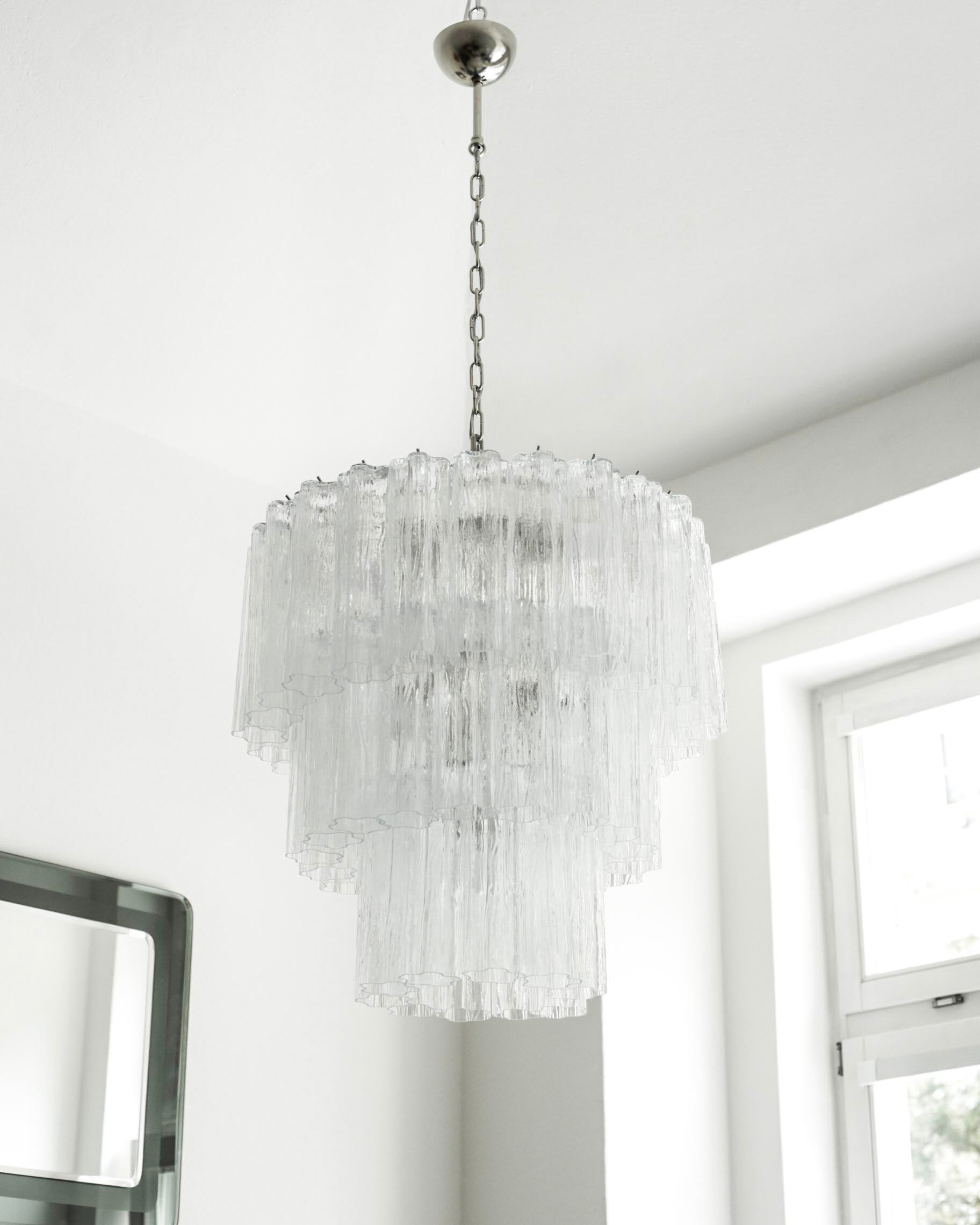 Luster - priehľadné MURANO sklo