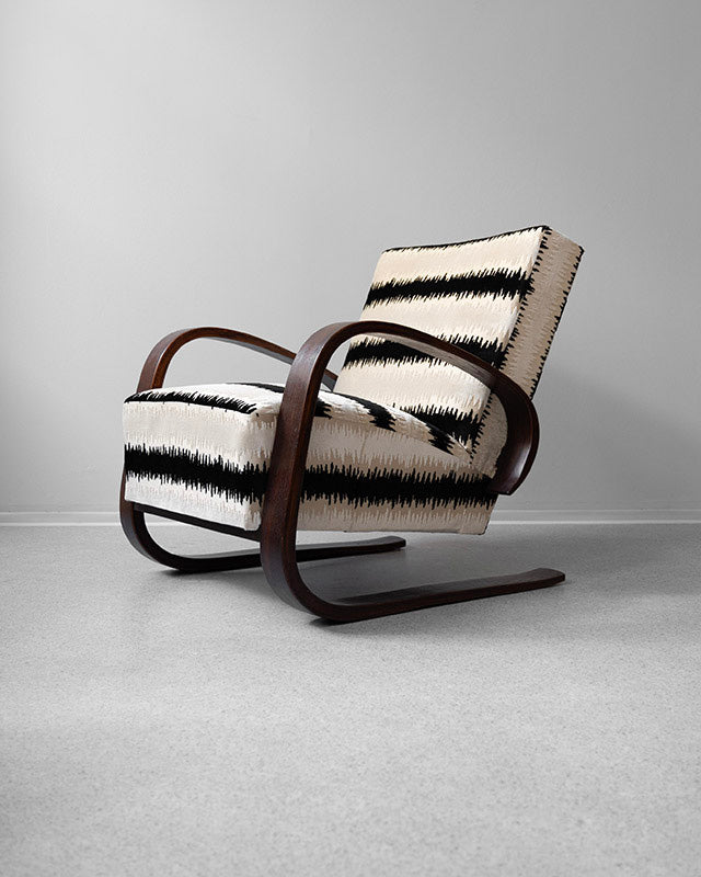 Art Deco kreslo „Tank“ Miroslav Navrátil, Československo, 1960's