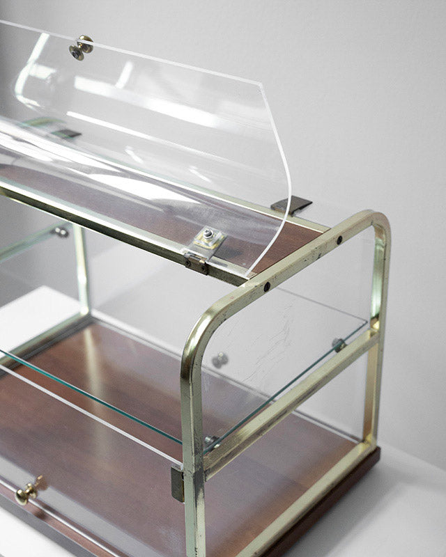 Mid-century display case, 1950s