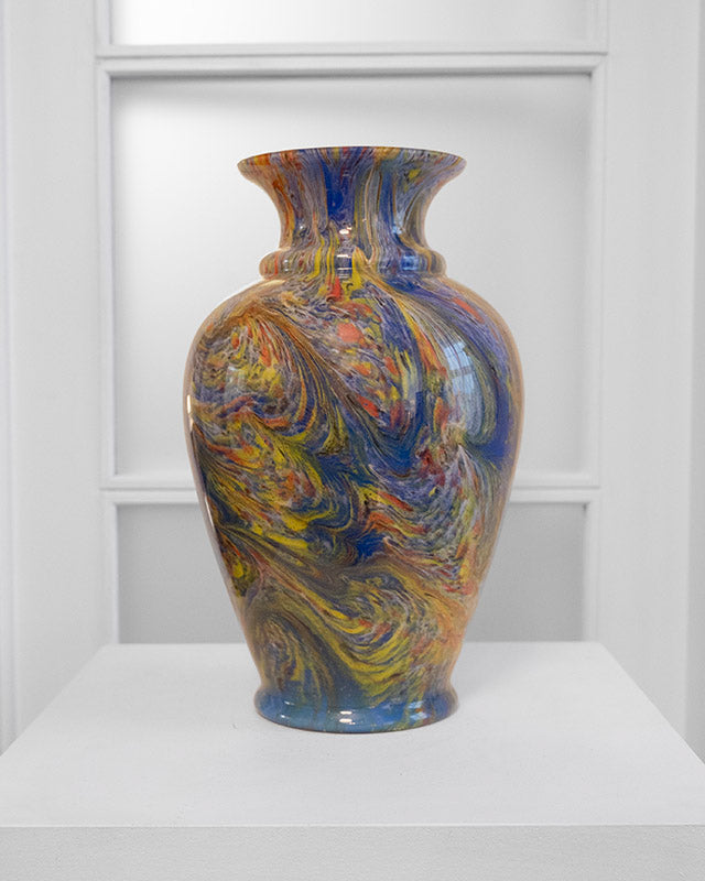 Murano glass vase, 1980s