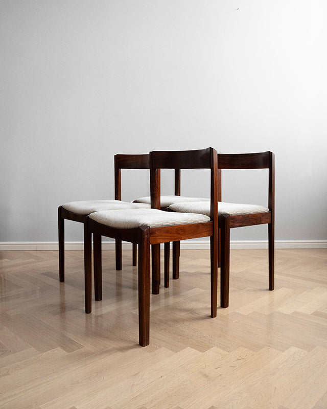 Jedálenské stoličky 1960s, set 4 ks