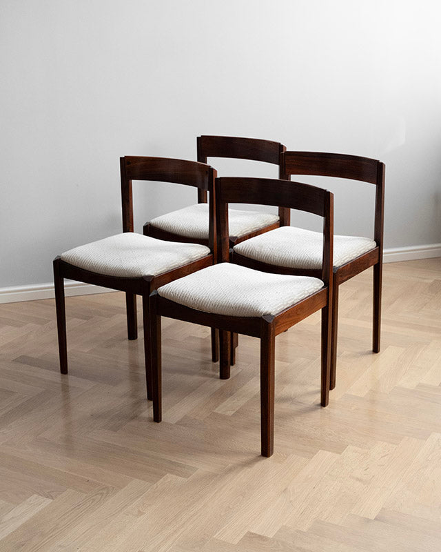 Jedálenské stoličky 1960s, set 4 ks