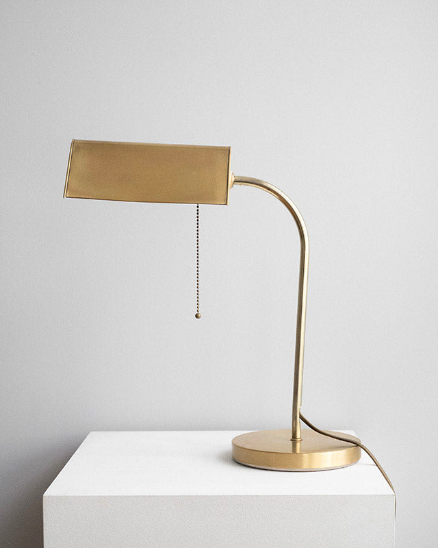 Brass table lamp Karstadt AG, 1970s