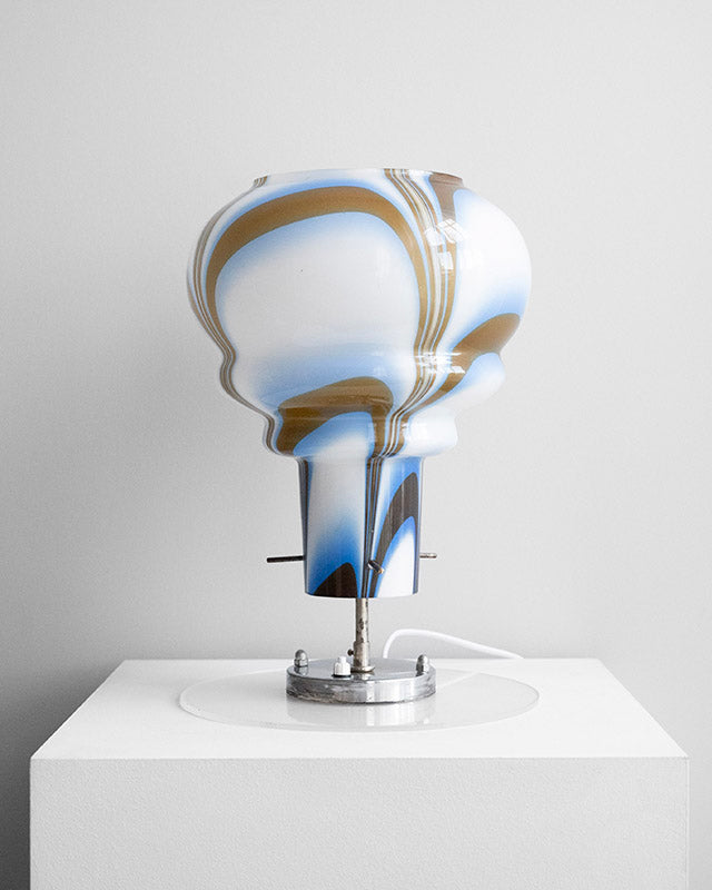 Murano table lamp by AV Mazzega, 1970s