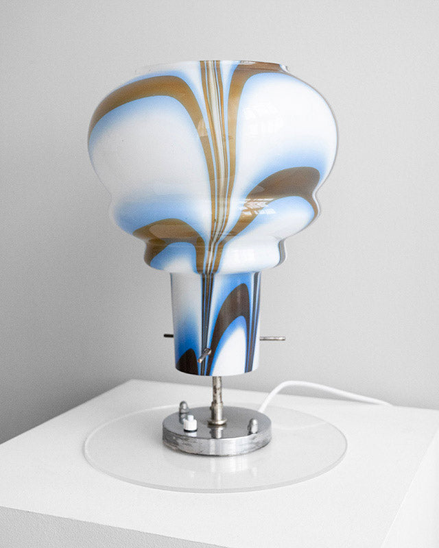 Murano table lamp by AV Mazzega, 1970s