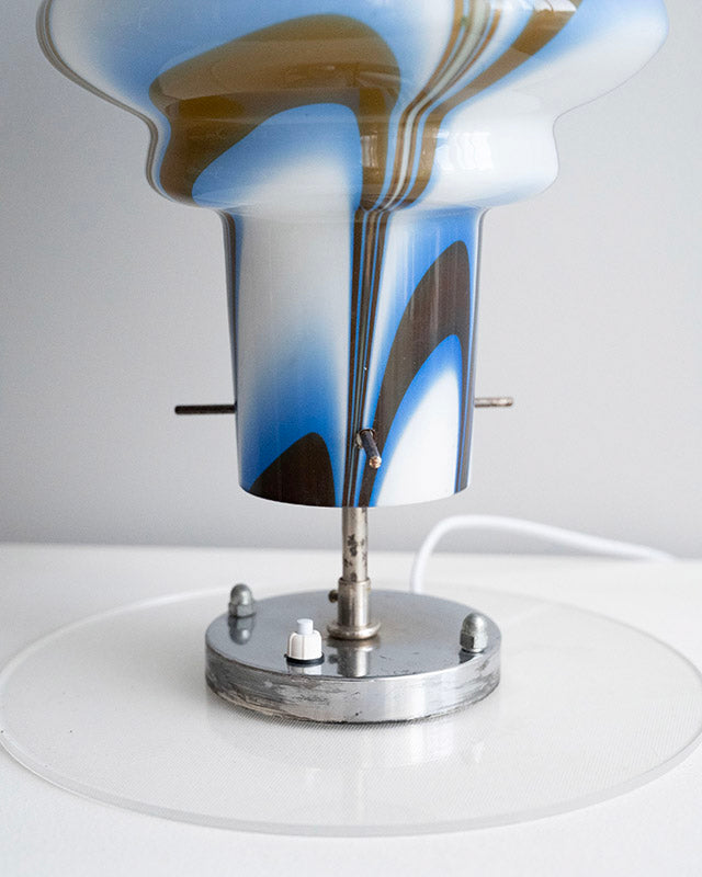 Murano table lamp by AV Mazzega, 1970s