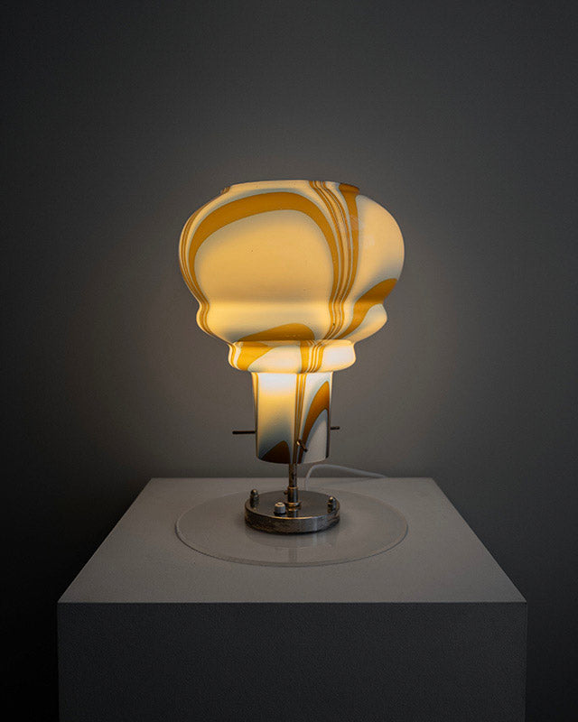 Murano table lamp by AV Mazzega, 1970s