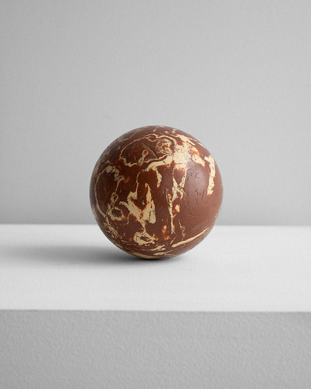 Guľa z Rosso Levanto mramoru, 1970s