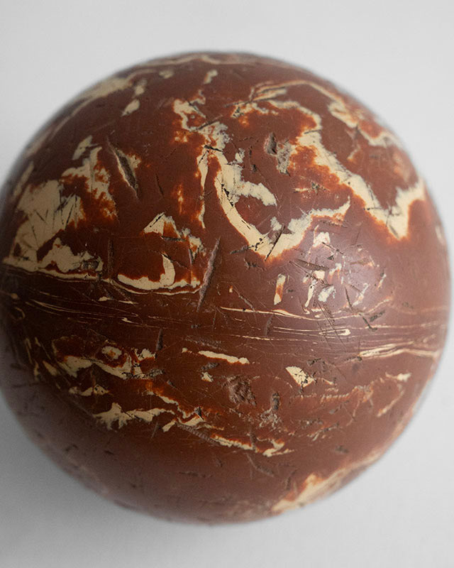 Guľa z Rosso Levanto mramoru, 1970s