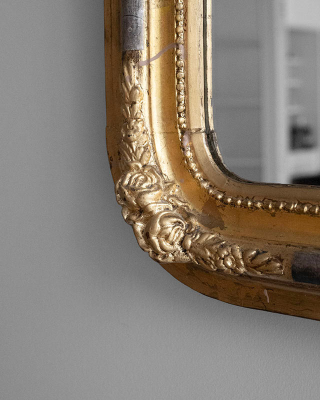 Starožitné zrkadlo v štýle Louis Phillipe, Francúzsko, 19. storočie