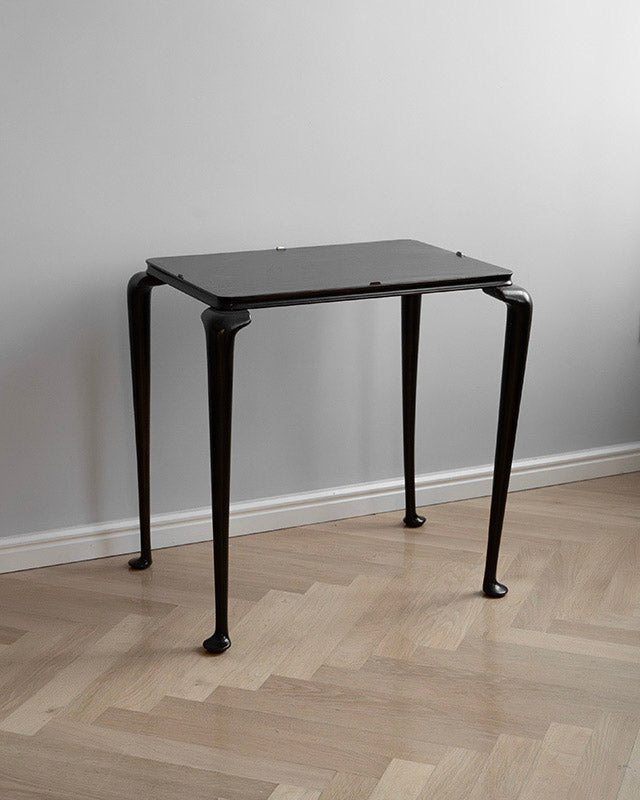 Drevený odkladací stolík Art Deco, 1930s