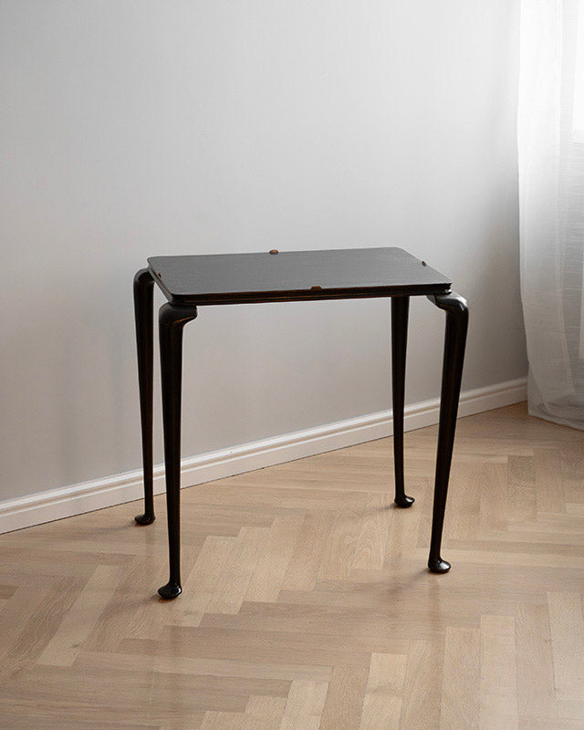 Drevený odkladací stolík Art Deco, 1930s