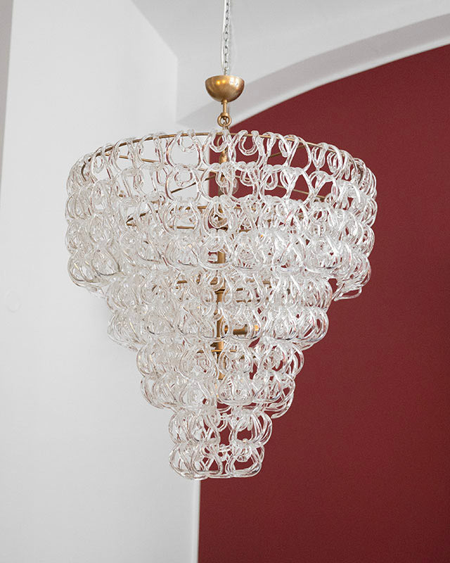 Luster Giogali - Angelo Mangiarotti pre Vistosi, Taliansko, 1960s