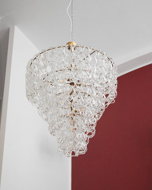 Luster Giogali - Angelo Mangiarotti pre Vistosi, Taliansko, 1960s