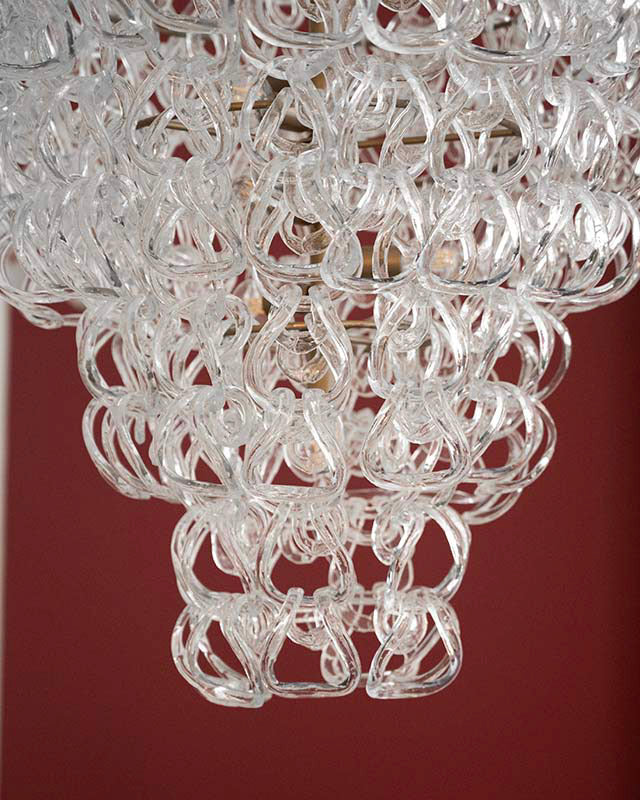 Luster Giogali - Angelo Mangiarotti pre Vistosi, Taliansko, 1960s