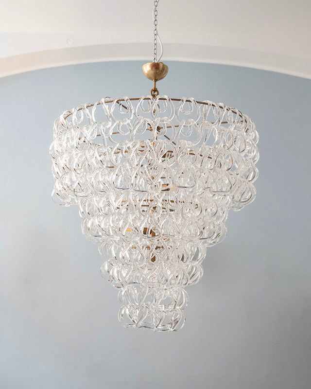 Luster Giogali - Angelo Mangiarotti pre Vistosi, Taliansko, 1960s