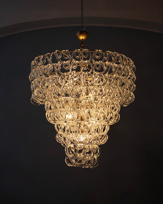 Luster Giogali - Angelo Mangiarotti pre Vistosi, Taliansko, 1960s