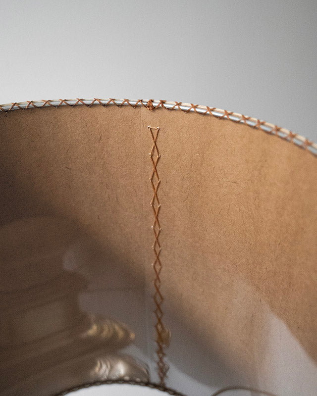 Lampa s čiernou základňou, 1950s